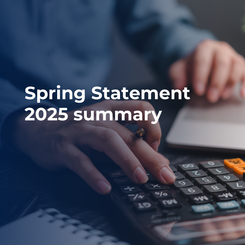 Spring Statement 2025 - Foster Denovo