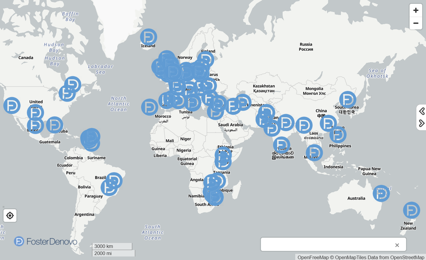 heritage map - Foster Denovo